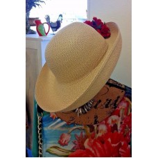 BETMAR Street Smart Squishee Natural Beige Up Wide Brim Sun Hat One Size New  eb-89733986